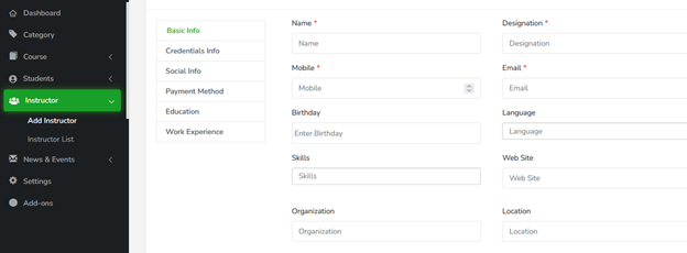 learning management system setup