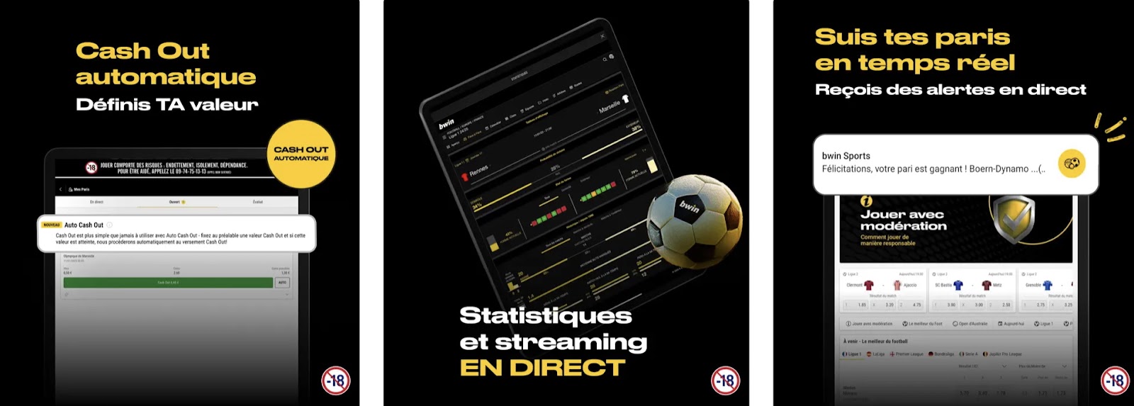 Notre avis sur l’appli mobile Bwin est plutôt bon