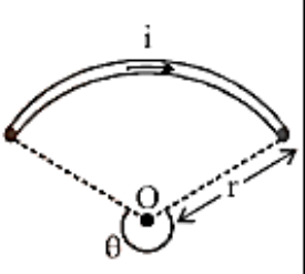 Semi circular arc - formula