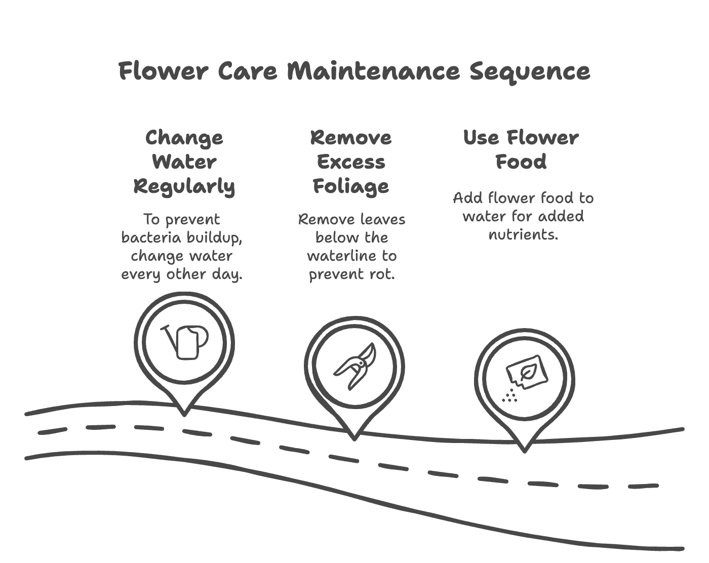 Flower Care Maintenance Sequence