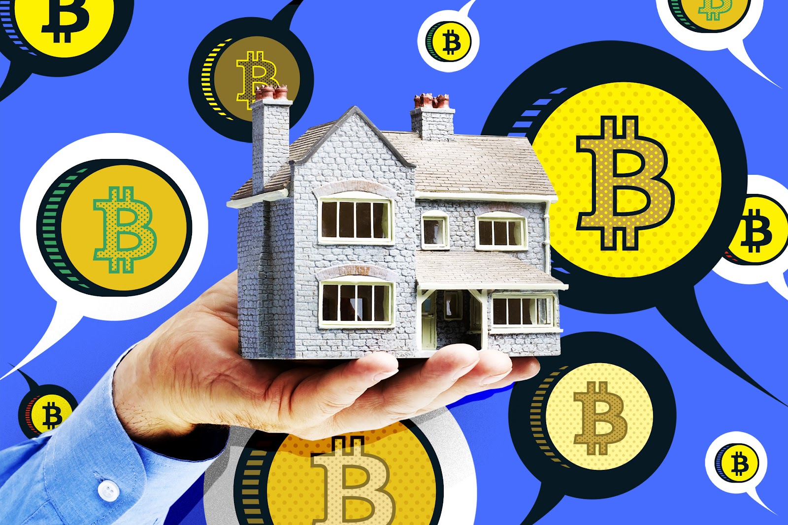 Bitcoin Cryptocurrency Real Estate