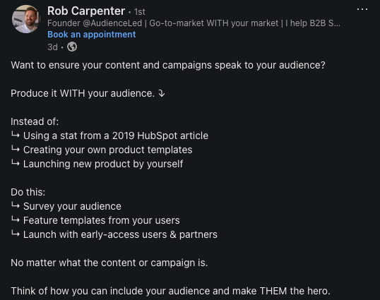 b2b content marketing tips