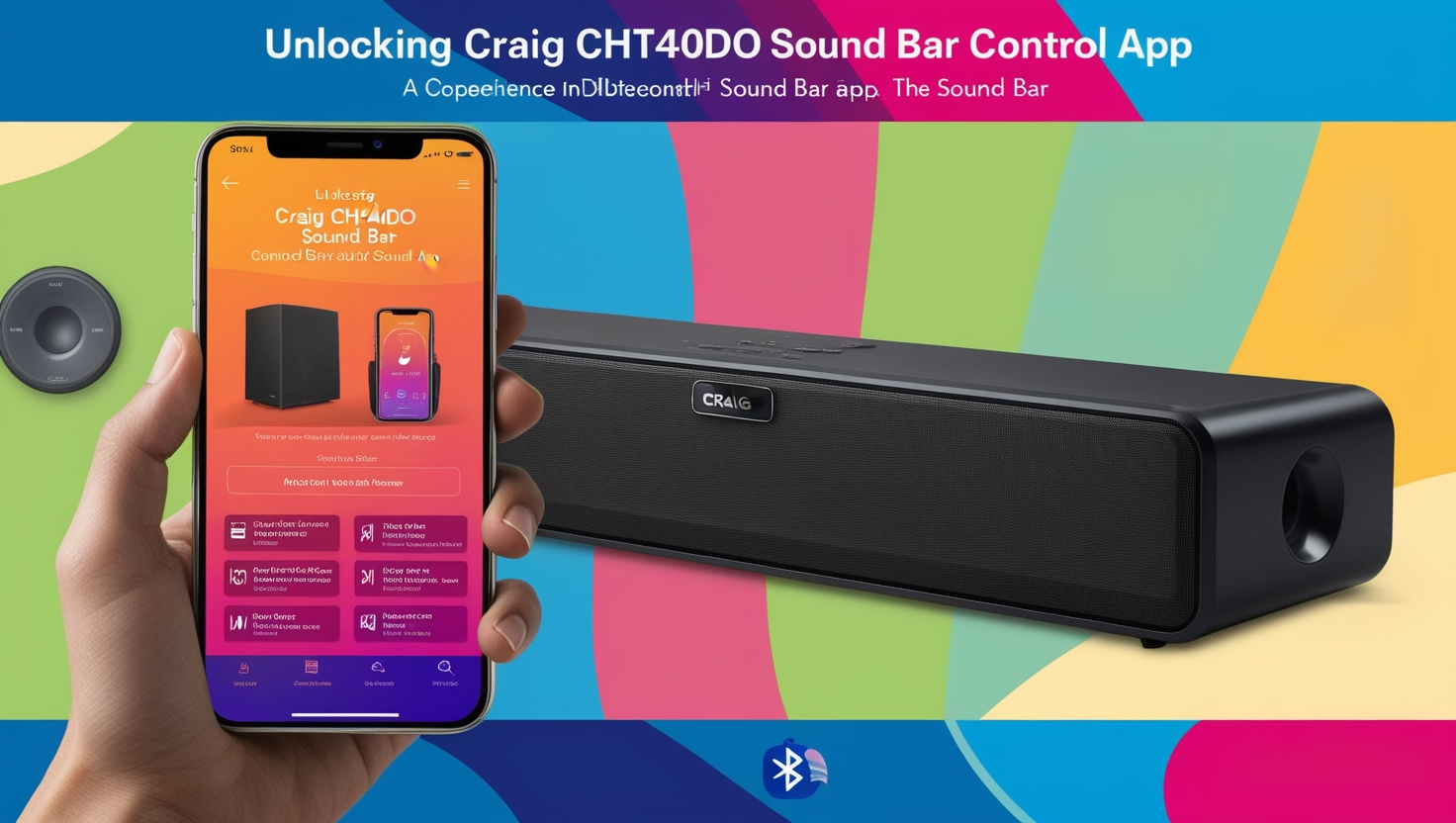 Craig CHT940DO Sound Bar Control App