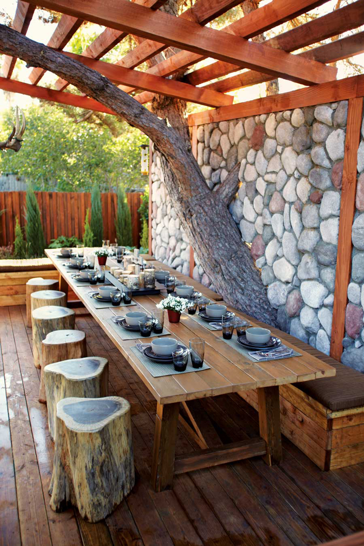 Scandinavian Outdoor Dining Ideas