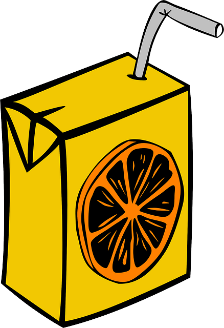 juice, box, carton