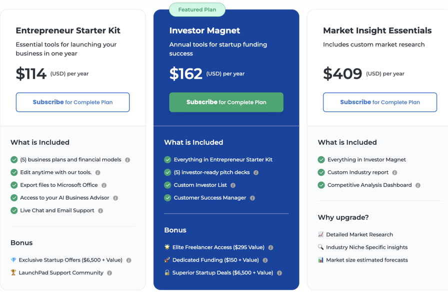 ProAI Pricing