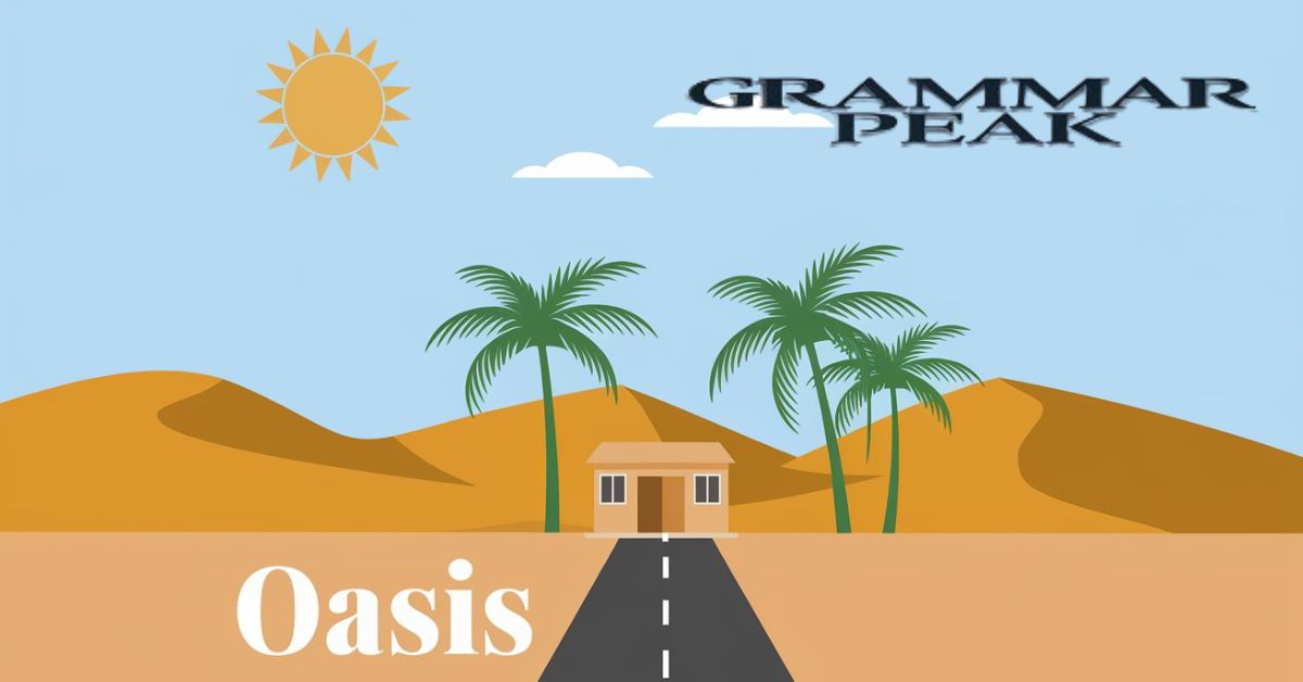 Origin of the Word “Oasis”