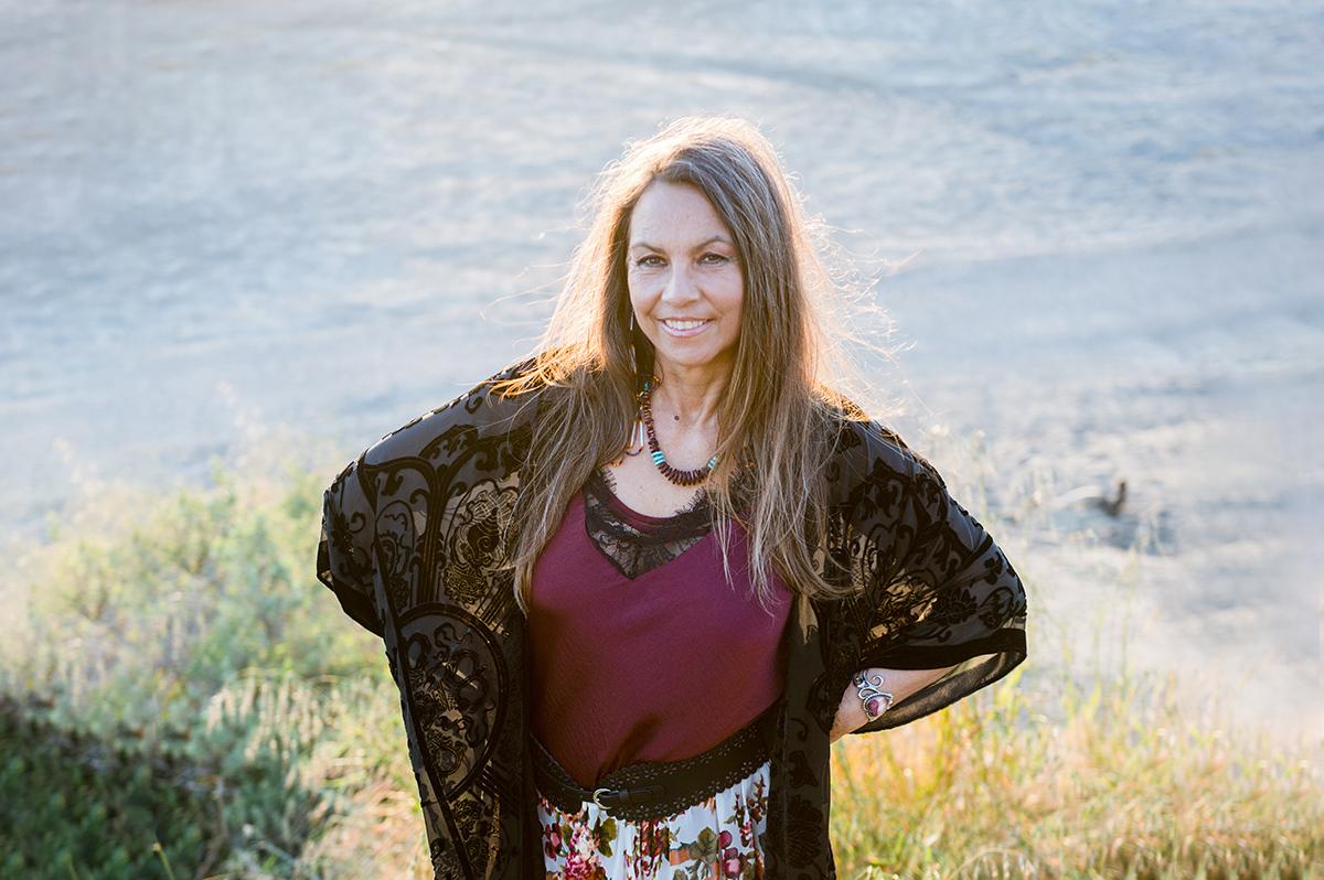 A photo of activist Gilio-Whitaker in the Yellowstone area.