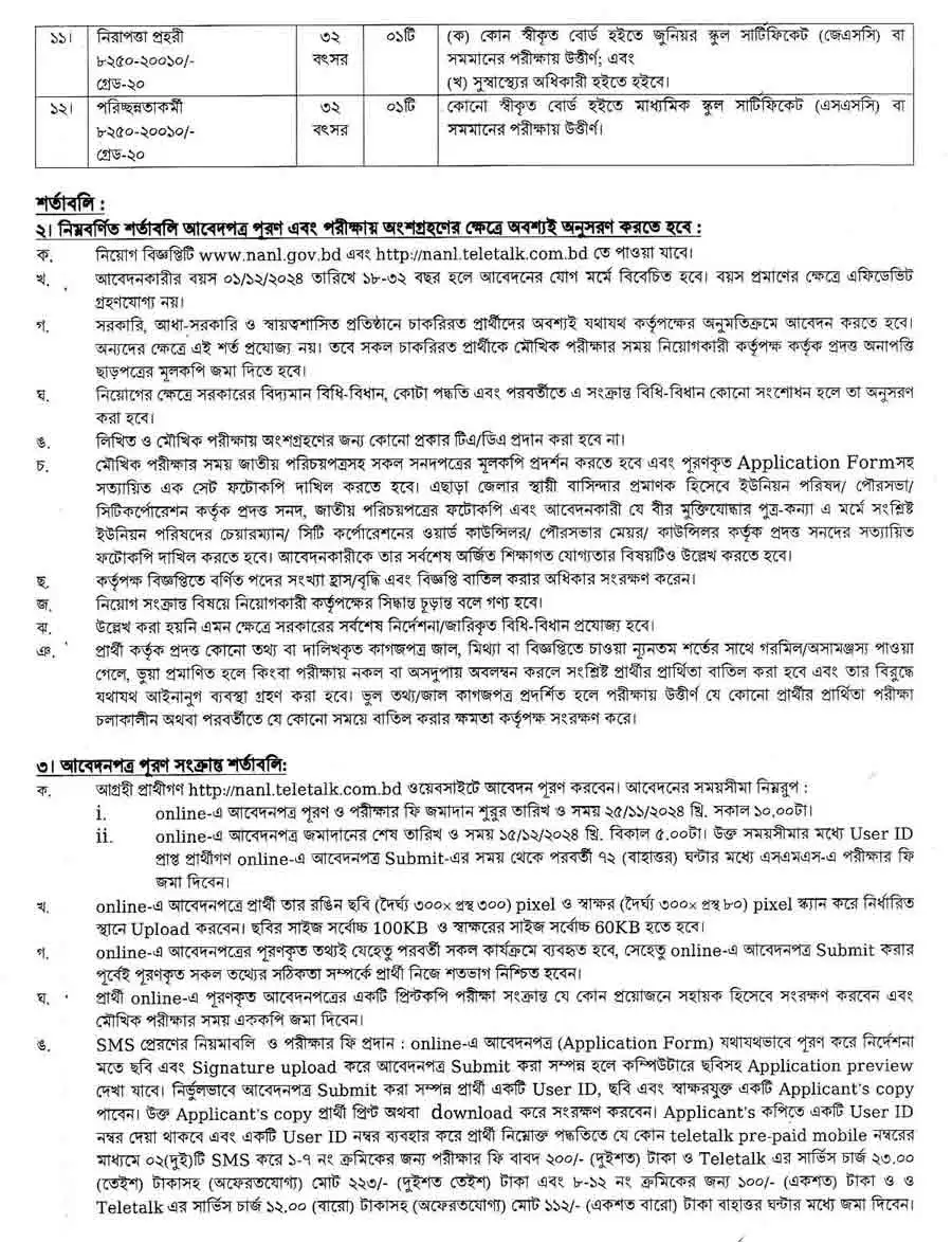 সংস্কৃতি বিষয়ক মন্ত্রণালয়ের অফিসিয়াল নোটিশ ২০২৪ 