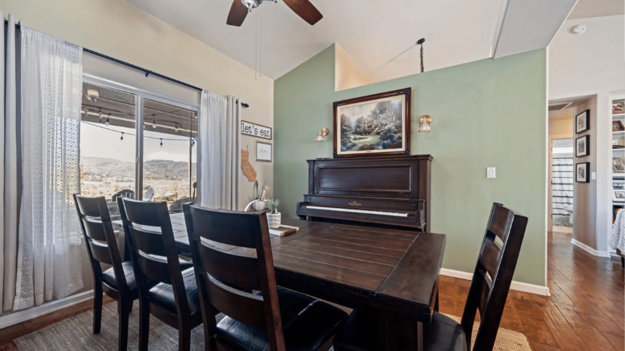 Tour This 2,072 Sq Ft Modern Ranch Style Home in East Golden Hills Tehachapi, CA with Scenic Views and Attached Garage
