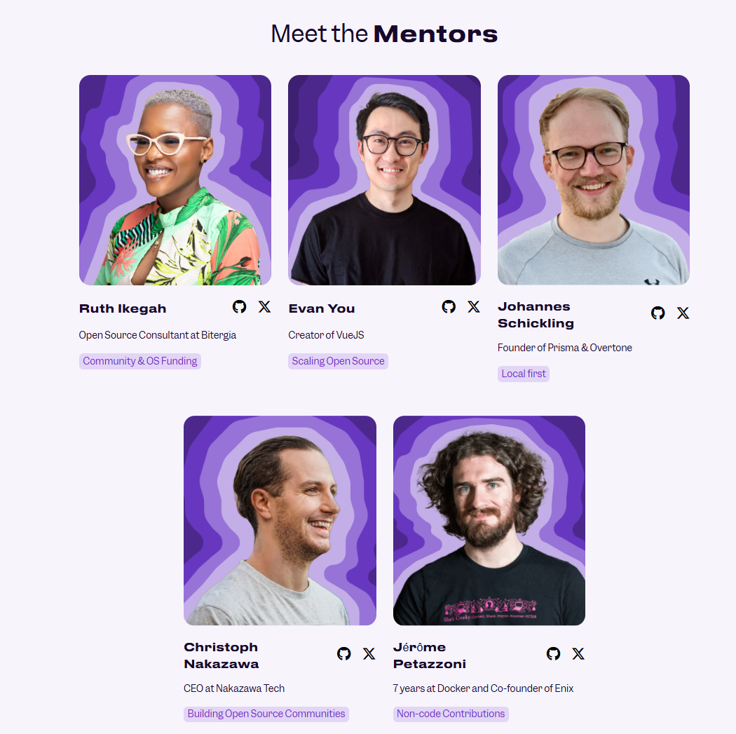 codacy pioneers mentors