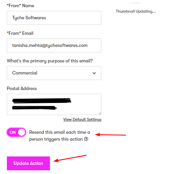 Integration with Drip - Tyche Softwares Documentation