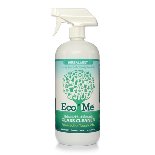 EcoMe Glass Cleaner: Pristine Shine, Pure Ingredients