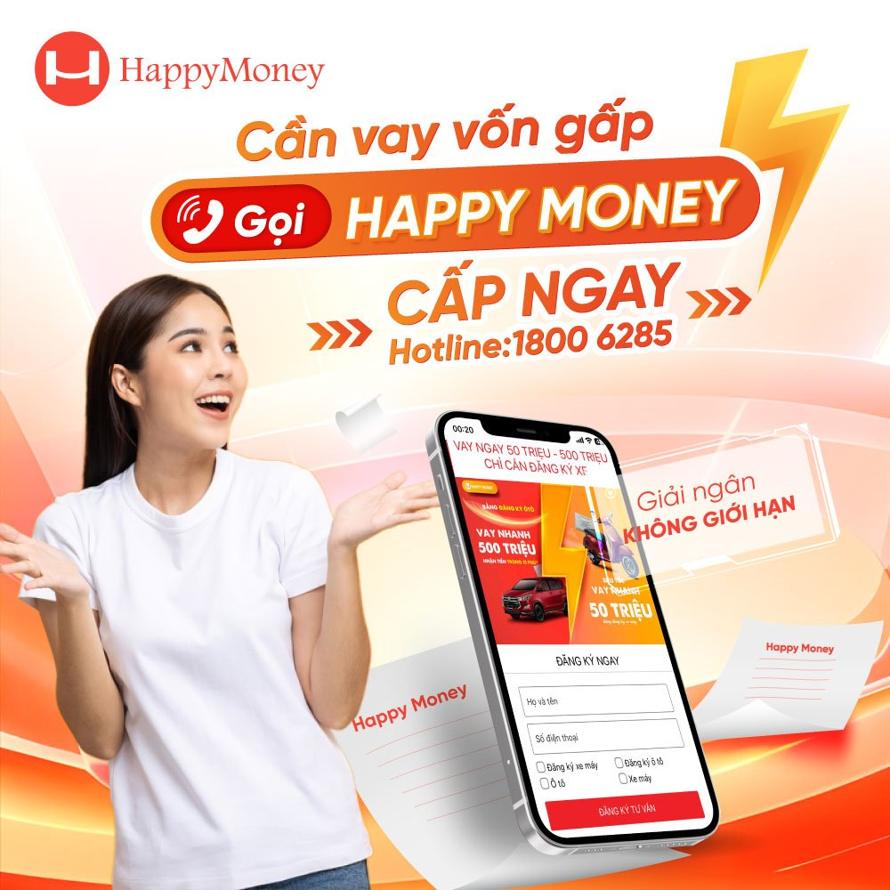 vay tiền lãi suất thấp tại happy money