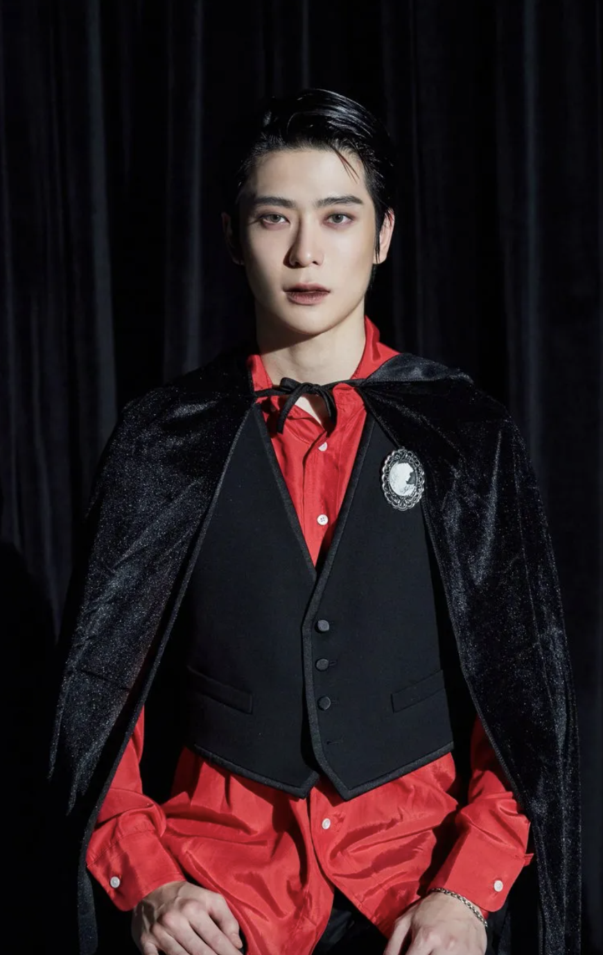 NCT JAEHYUN vampire appearance at the premiere of his new movie, "You Will Die In 6 Hours".