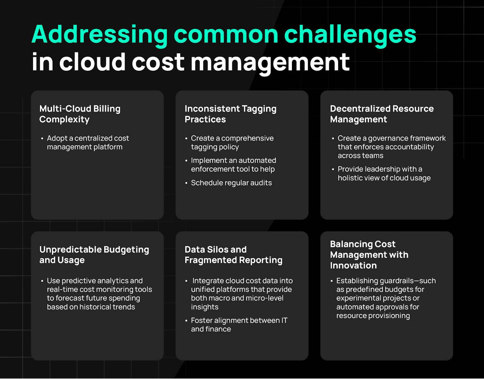 Common Challenges in Cloud Cost Management