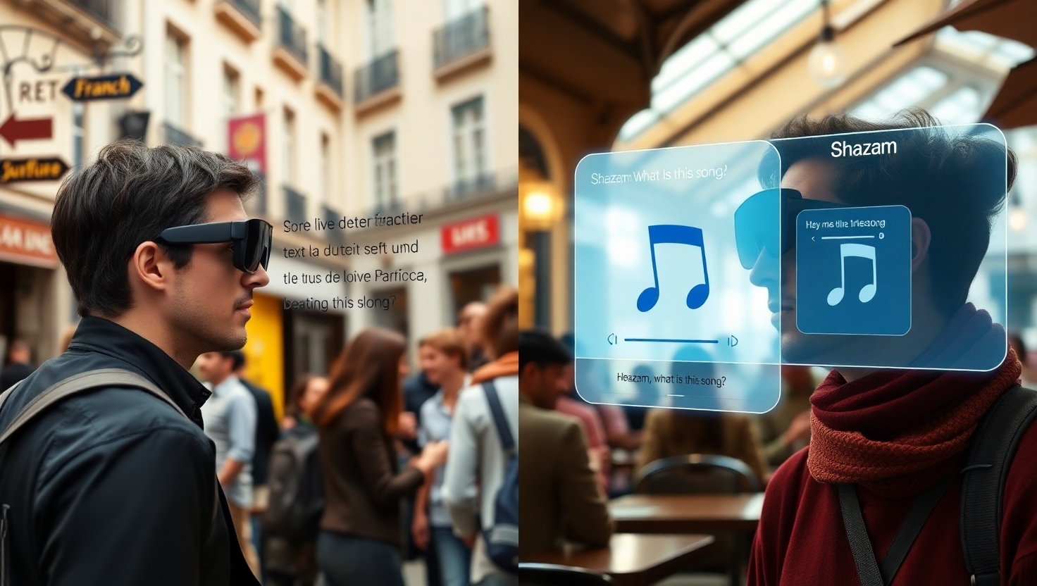 Meta Glasses
Smart Glasses
Live Translation and Shazam Integration