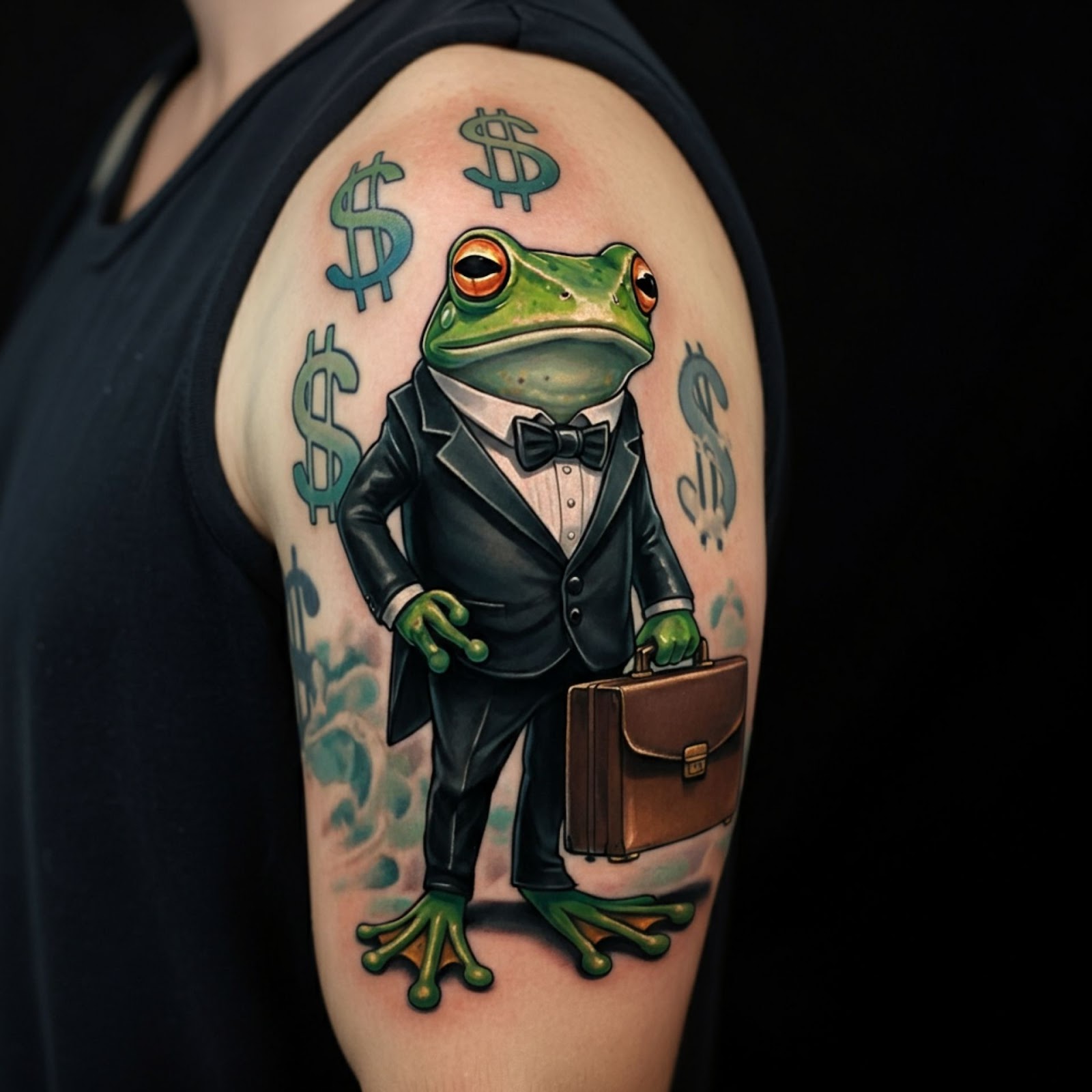 Boss Frog Tattoo