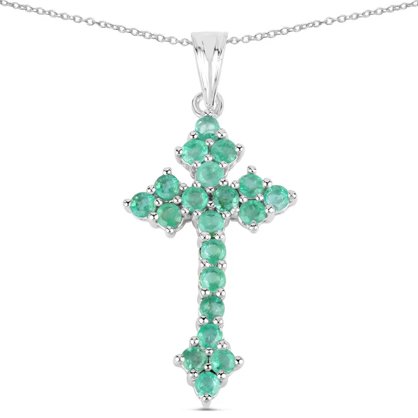 10 New Celebrity-Inspired Cross Pendant Gemstone Necklaces You’ll Love - Fine Color Jewels