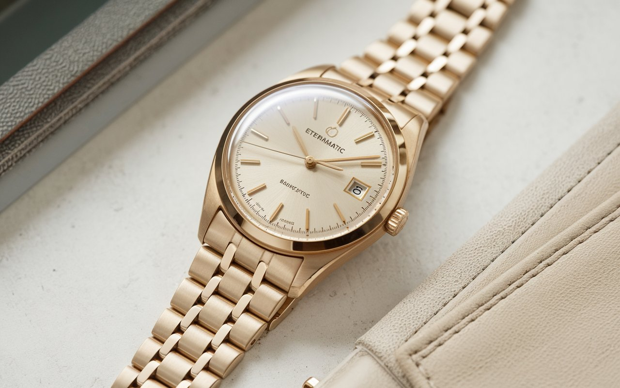 Eternamatic 170-T B 3003 Watch With Integrated Bracelet