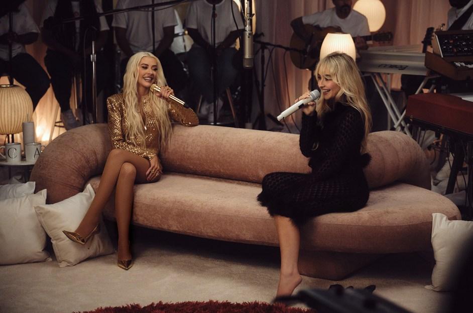 Christina Aguilera Reimagines Tracks Featuring Sabrina Carpenter, MGK