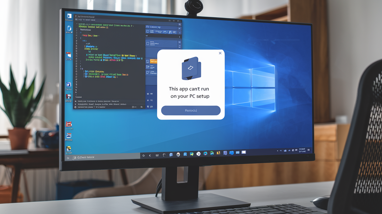 This App Can't Run on Your PC Setup
