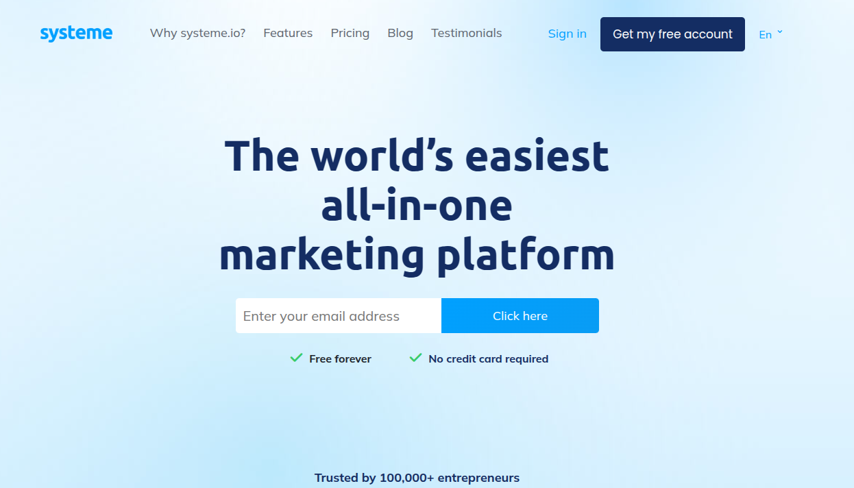 systeme io website