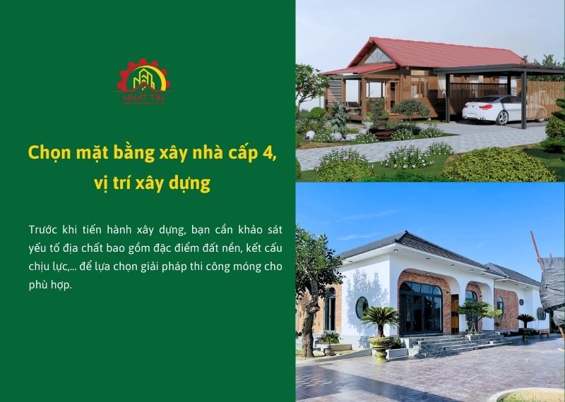 Kinh nghiệm trước khi xây dựng nhà cấp 4 Xây dựng Nhất Tín