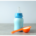 KIDS SHINING PLASTIC WITH SPOON FEEDING BOTTLE