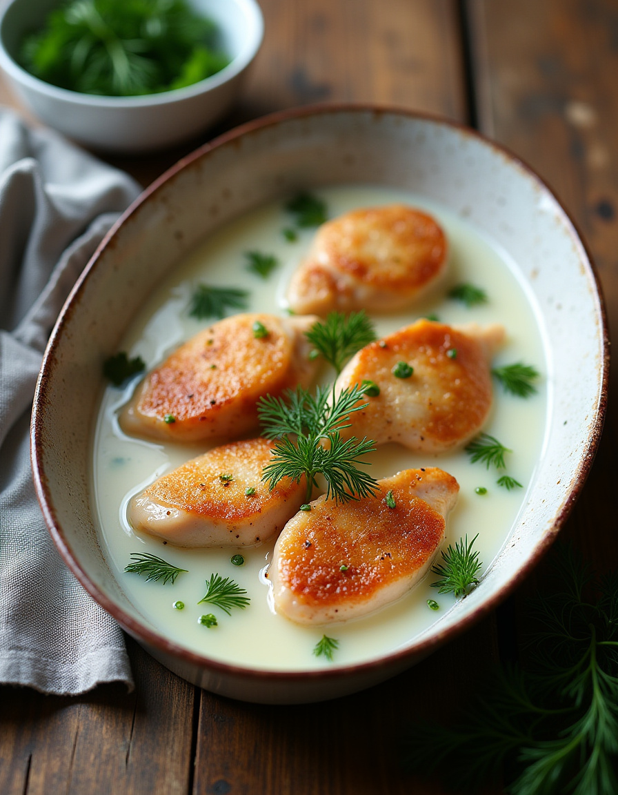 chicken cutlets with Buttermilk Herb Marinades