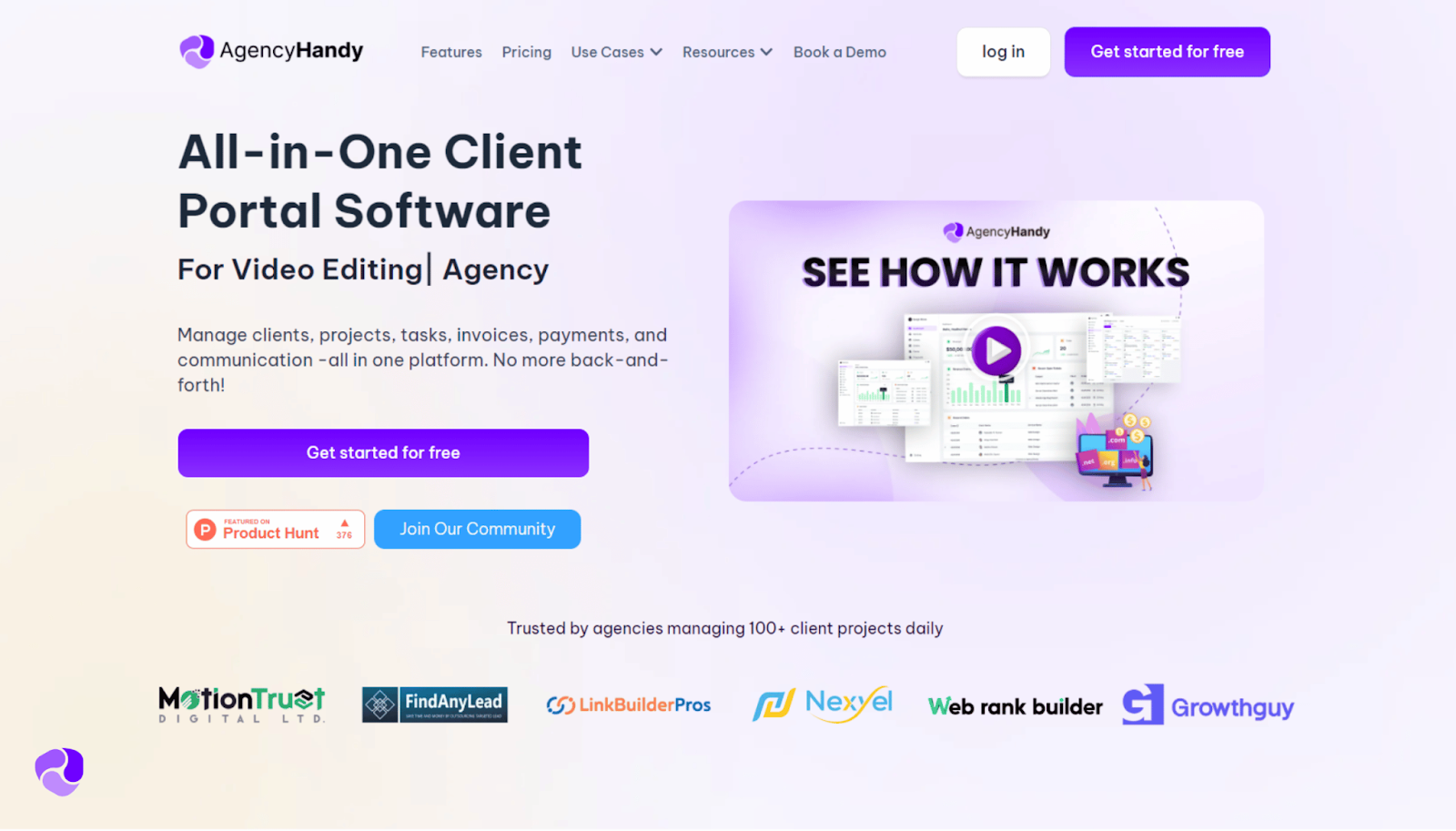 Agency Handy HomePage