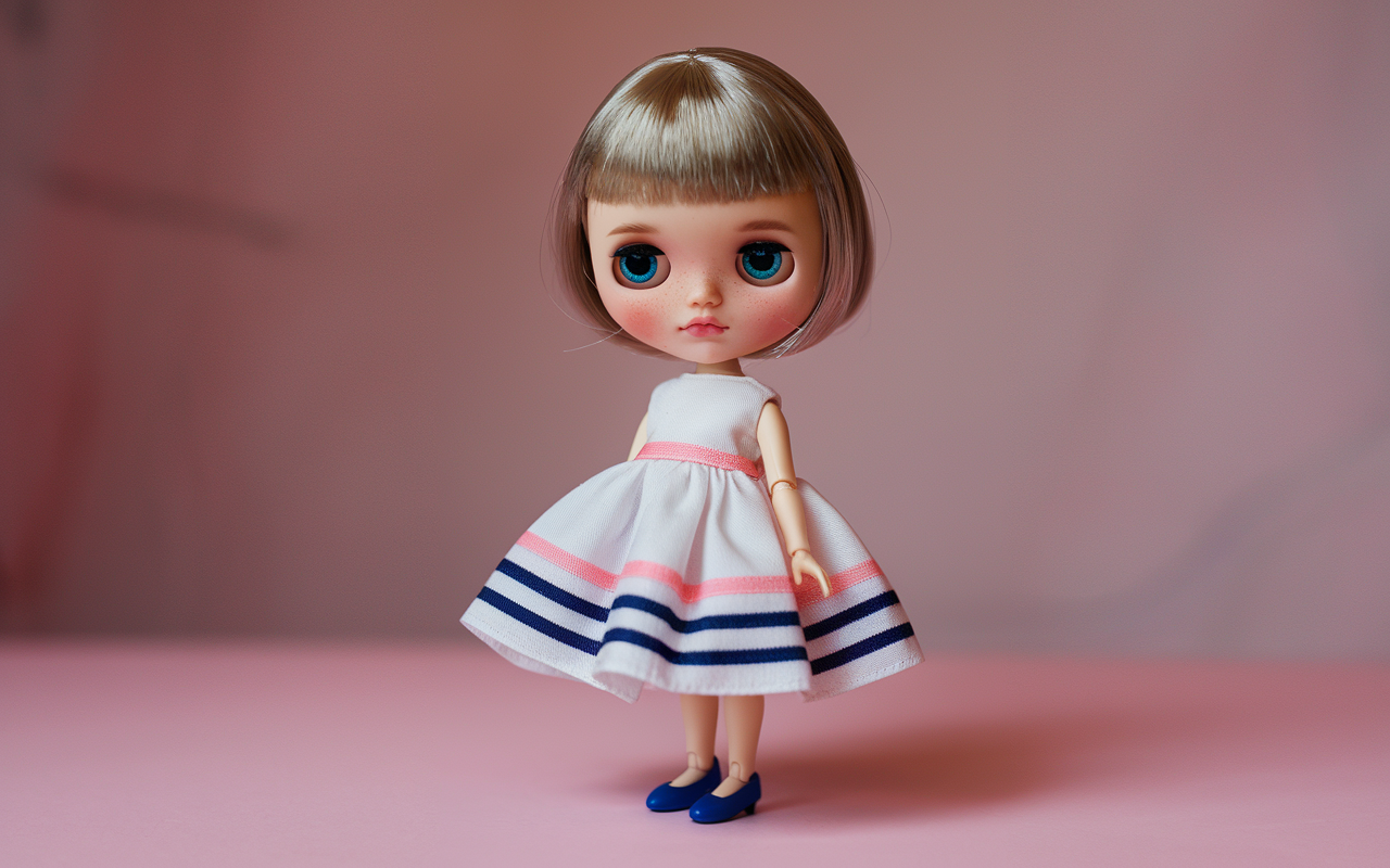 1/6 Scale Blythe Flat Shoes Fashion Doll