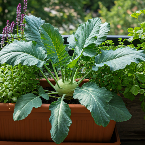 Growing Kohlrabi in Containers