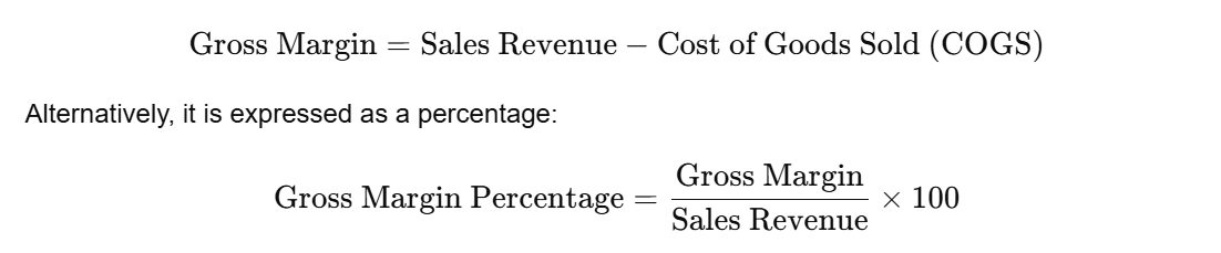 difference between contribution margin and gross margin