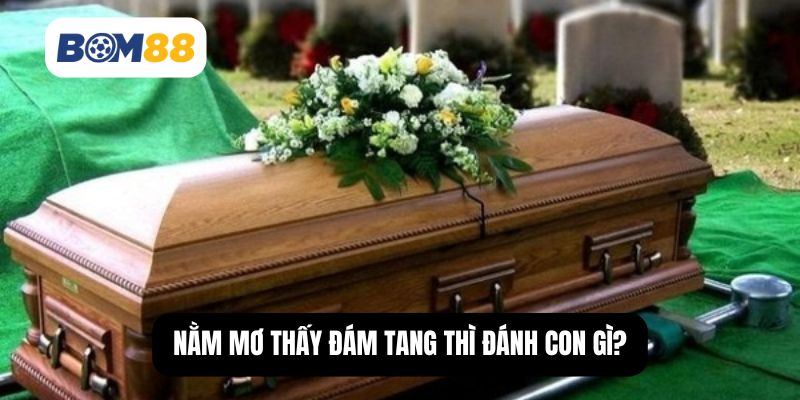 Nằm mơ thấy đám tang thì đánh con gì?