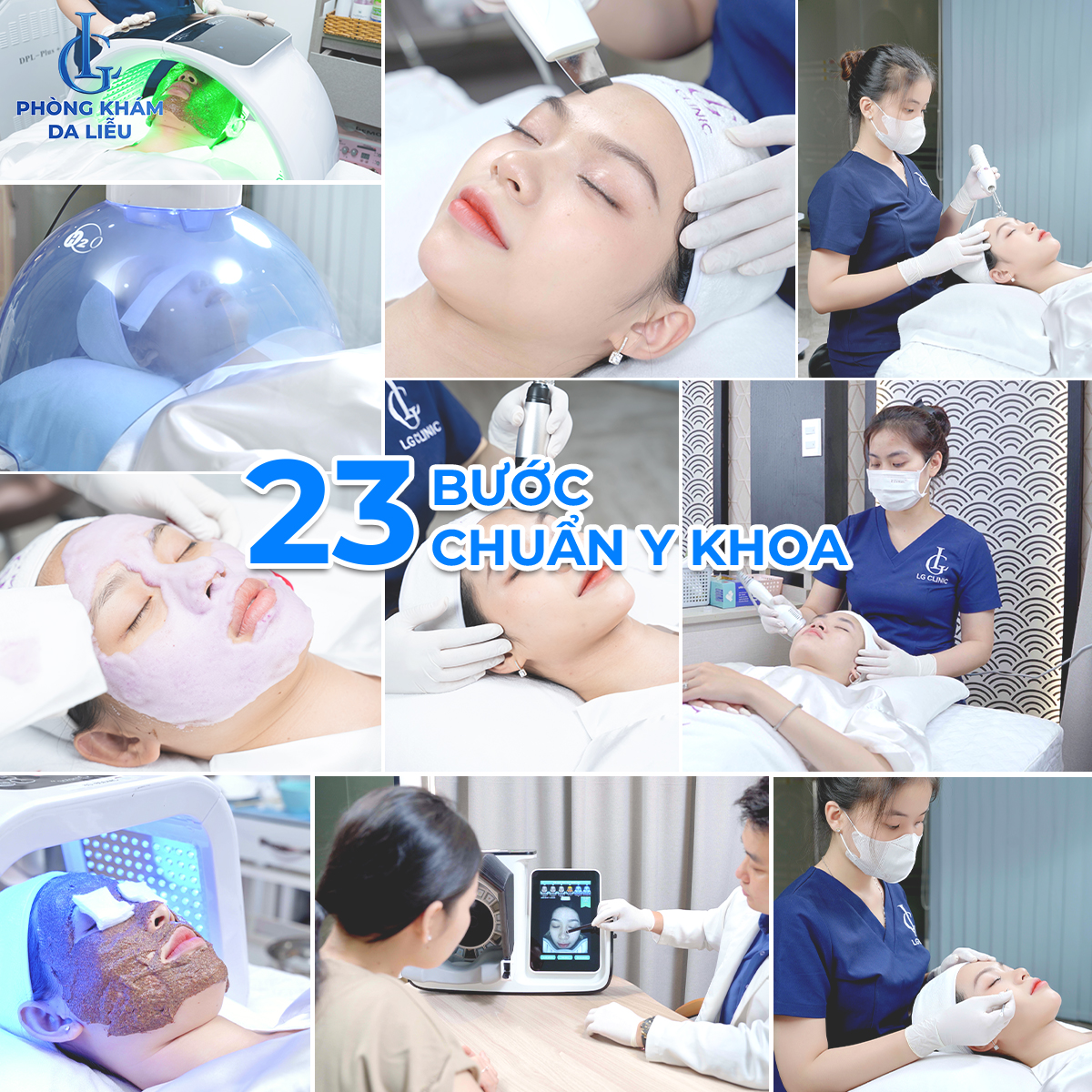 Phòng khám da liễu LG - Địa chỉ điều trị mụn uy tín tại TP.HCM