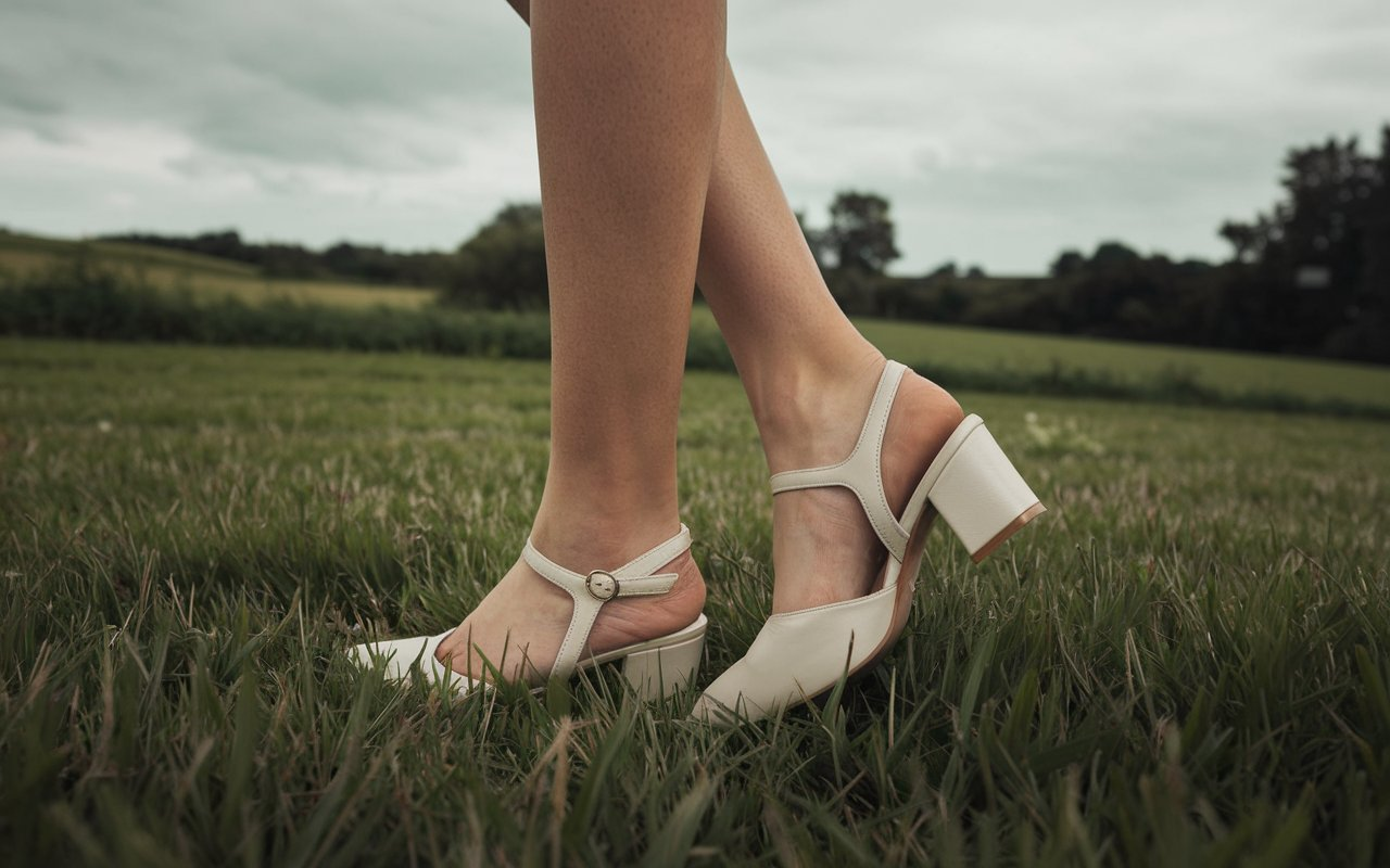 Jessica Lendrilla Shoe 7.5 Ivory