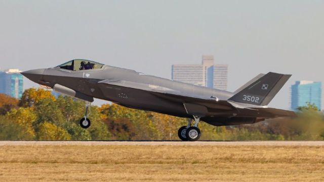 Poland joins the elite_ First F-35A completes maiden flight