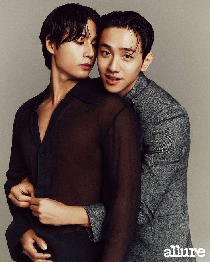 This contains an image of Nam Yoon-Su & Na Hyun Woo