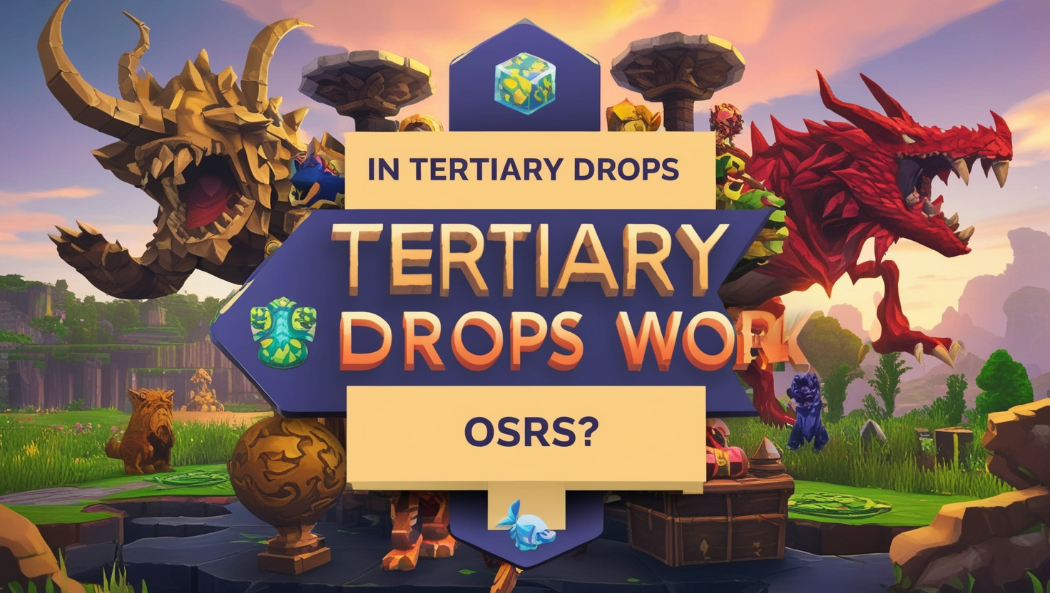 How Do Tertiary Drops Work in OSRS