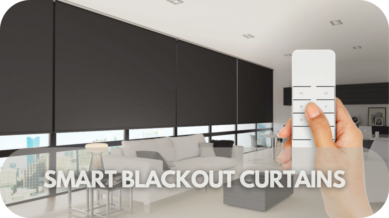 Learn about smart blackout curtains, providing optimal light control and privacy with easy automation for wheelchair users.