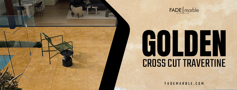 Golden Cross Cut Travertine