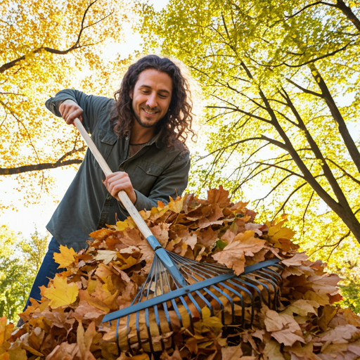 How to Use a Lawn Rake