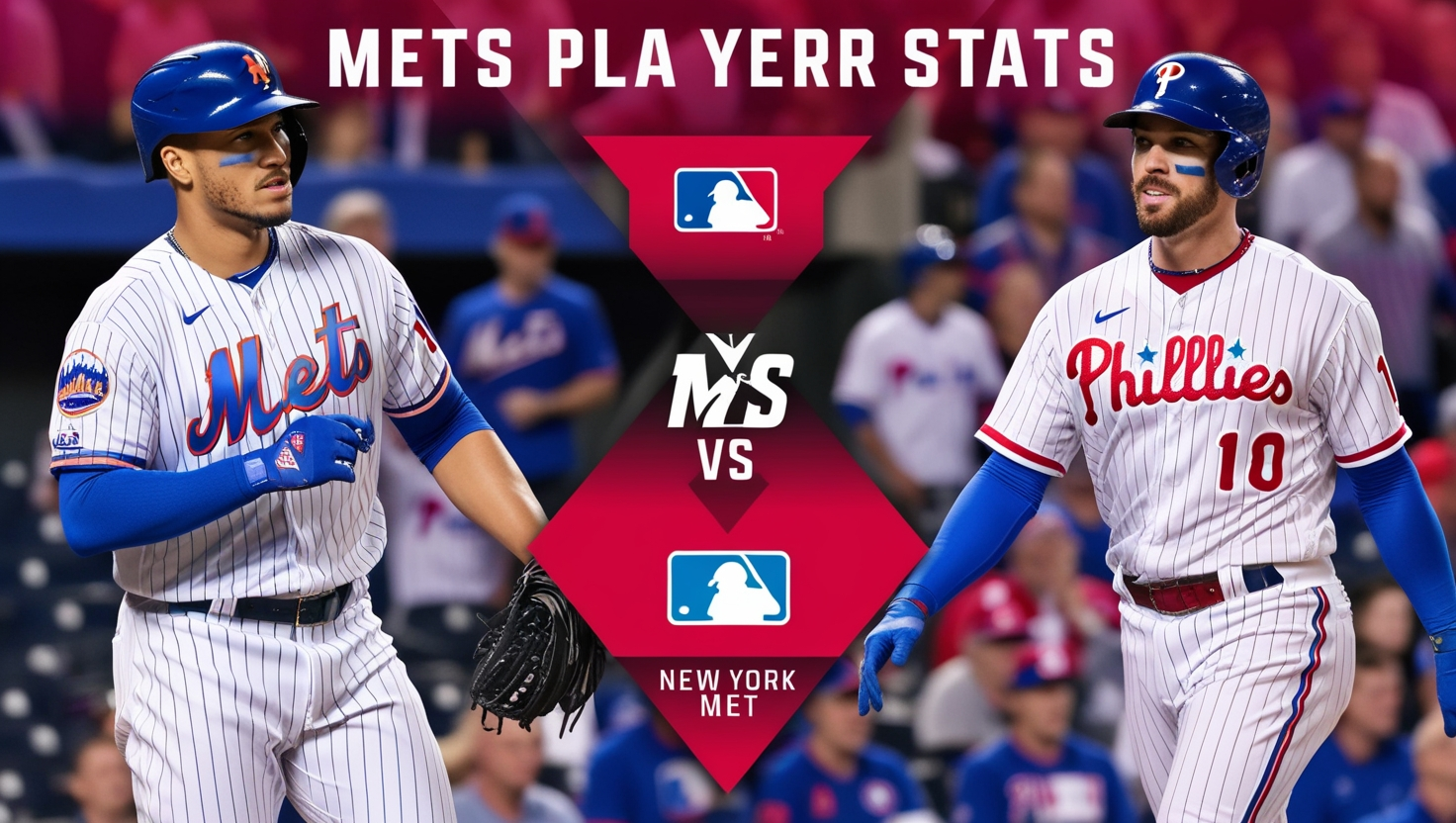 Mets vs Phillies Match Player Stats
