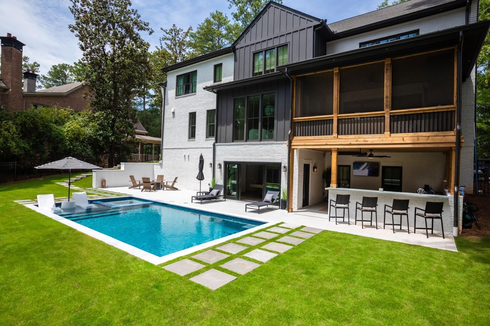 Outdoor Swimming Pool Design