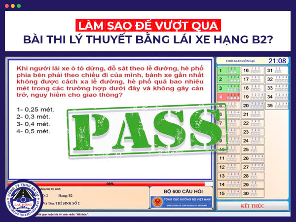 bai thi ly thuyet hang B2 2025