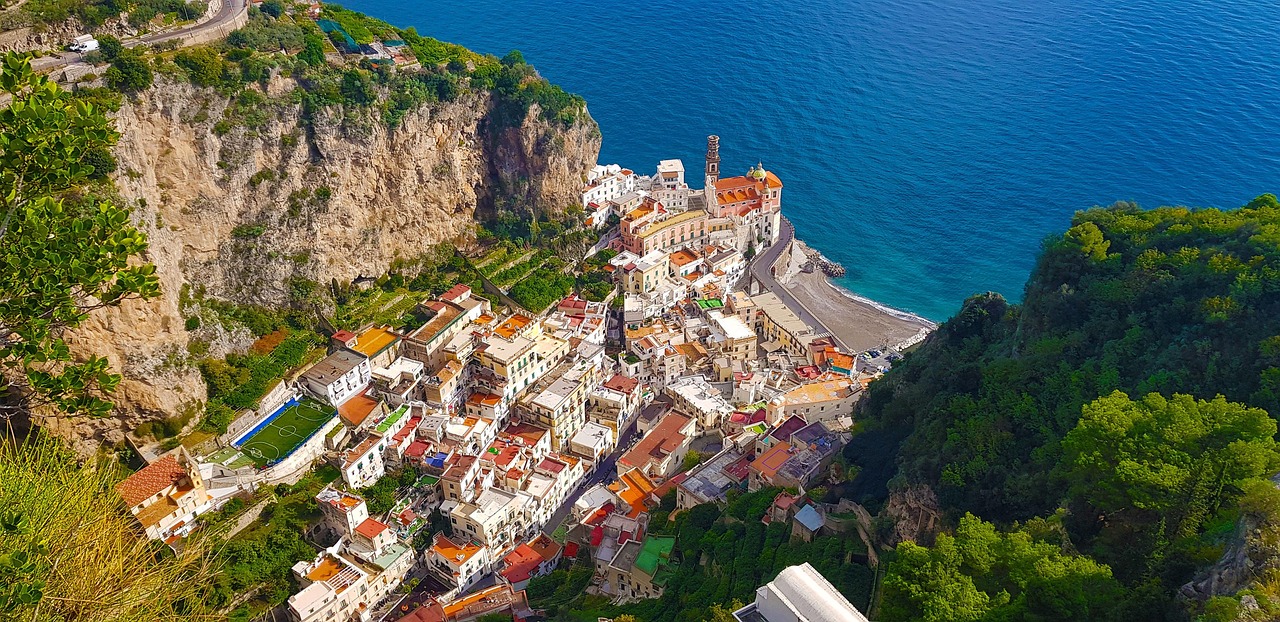 Famous Landmarks in Amalfi, Italy

