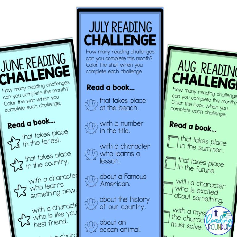 Monthly Reading Challenges