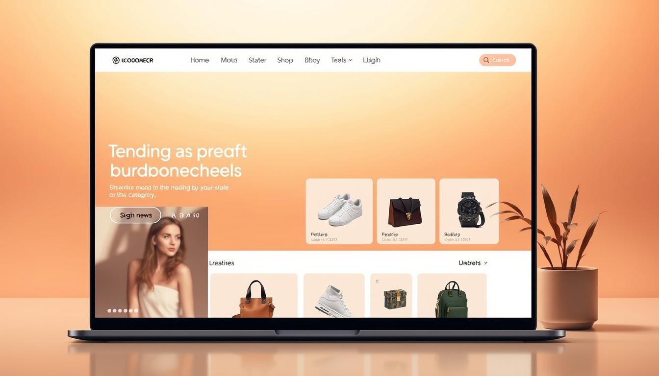 What are the top features for an e-commerce web design?