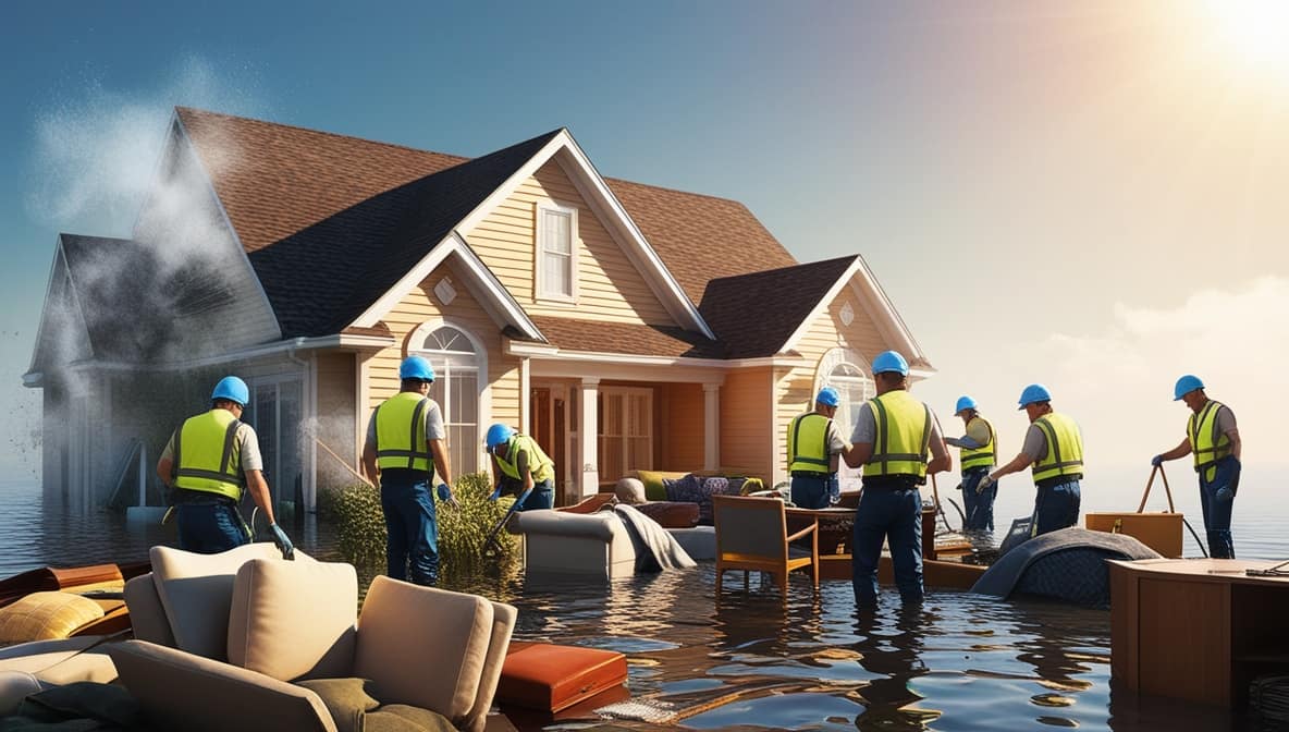 Flood Damage Restoration in Bennett, CO